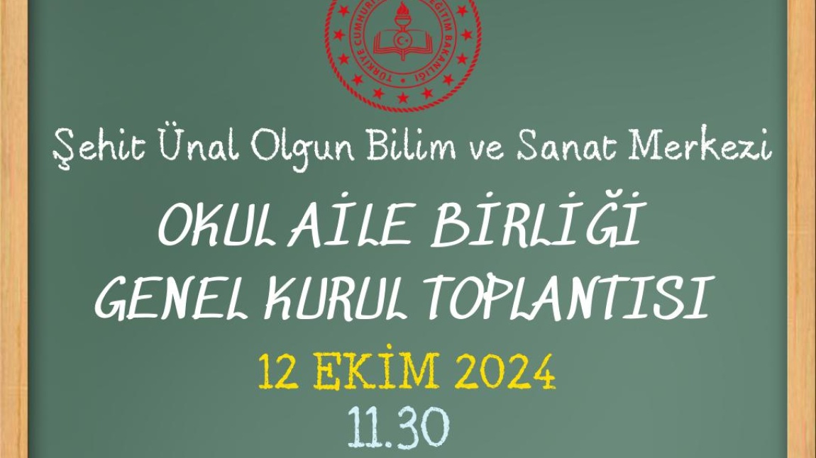 OKUL AİLE BİRLİK YÖNETİMİ SEÇİLDİ